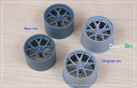 ズームオン ZR129 1/24 18インチ ポルシェ RSR ル・マン BBS ホイールセット