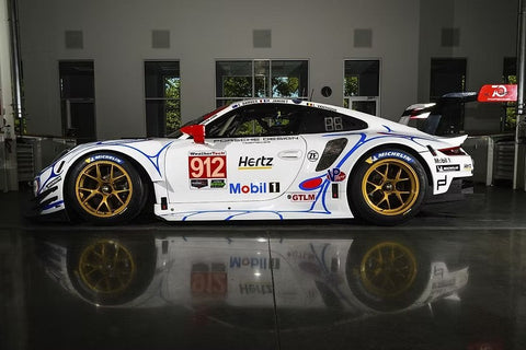 ズームオン ZR129 1/24 18インチ ポルシェ RSR ル・マン BBS ホイールセット