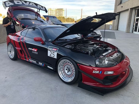 ズームオン ZR131  1/24 19インチ SSR フォーミュラエアロメッシュ ホイールセット