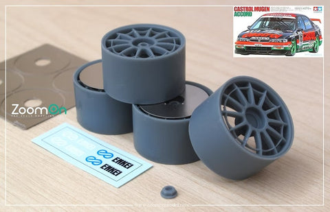 ズームオン ZR134  1/24 18インチ エンケイNT03 カストロール アコード JTCC 1997 ホイールセット
