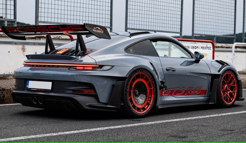 ズームオン ZR135 1/24 ポルシェ 992 GT3 RS ホイールリムセット フロント：20インチ リア：21インチ（タミヤ用）8 パーツ（ディスクカバー付)