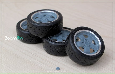 ズームオン ZR137 1/24 16'' 無限 MR-5 リムセット